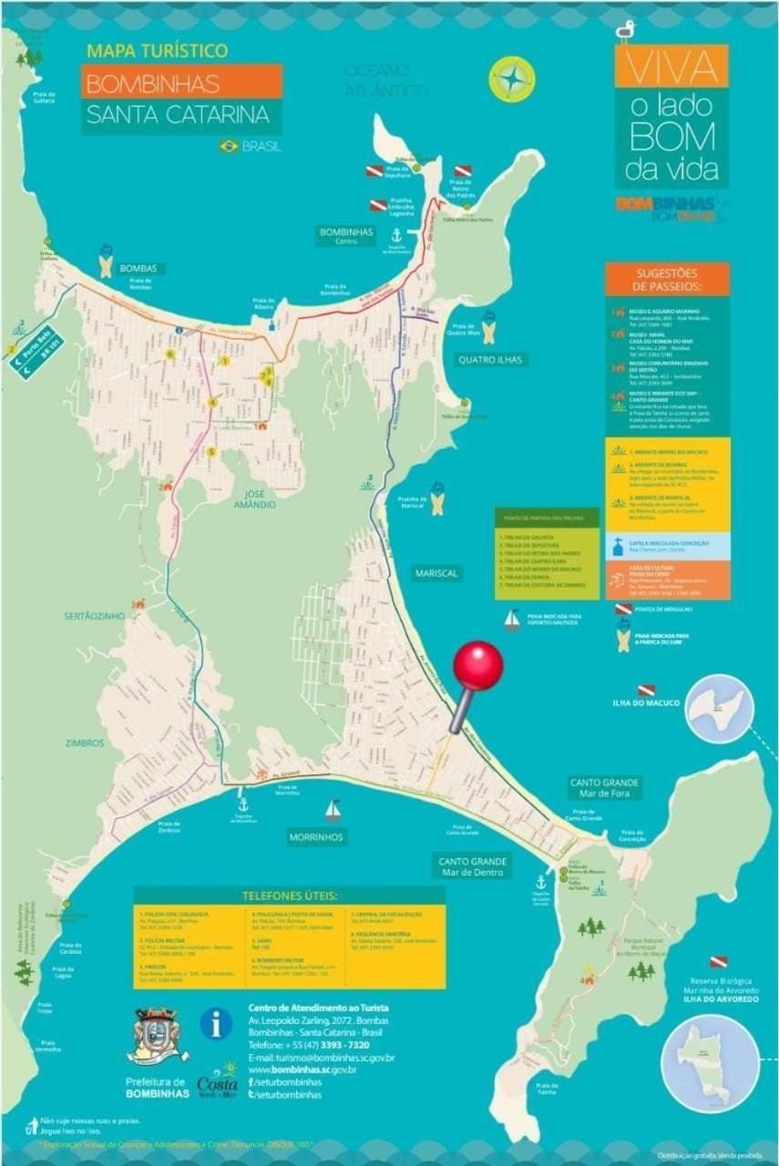 Apto Praia De Mariscal E Canto Grande Bombinhas Sc - Canela Flats 02 Apartment Ngoại thất bức ảnh